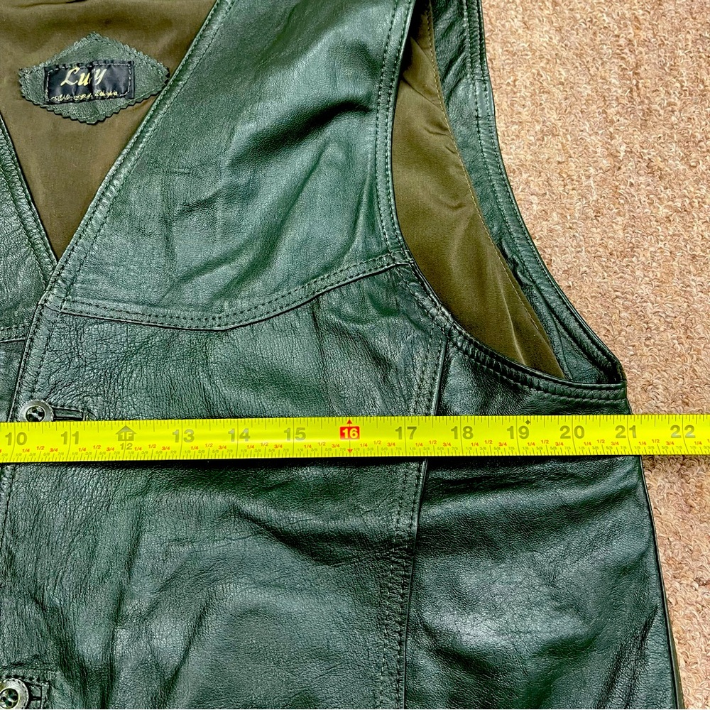 Leather Vest - Picture 2 of 6